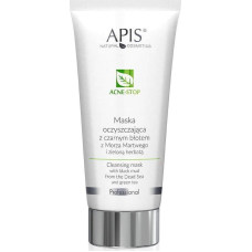 Apis Acne-Stop Maska Oczyszczająca Z Czarnym Błotem Z Morza Martwego I Zieloną Herbatą 200 ml