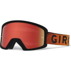 Giro Gogle GIRO BLOK MTB black red hypnotic (Szyba Czerwona Lustrzana AMBER SCARLET + Szyba Przeźroczysta 99% S0)