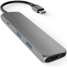 Satechi Stacja/replikator Satechi Multiport Slim Dock USB-C (ST-CMAM)