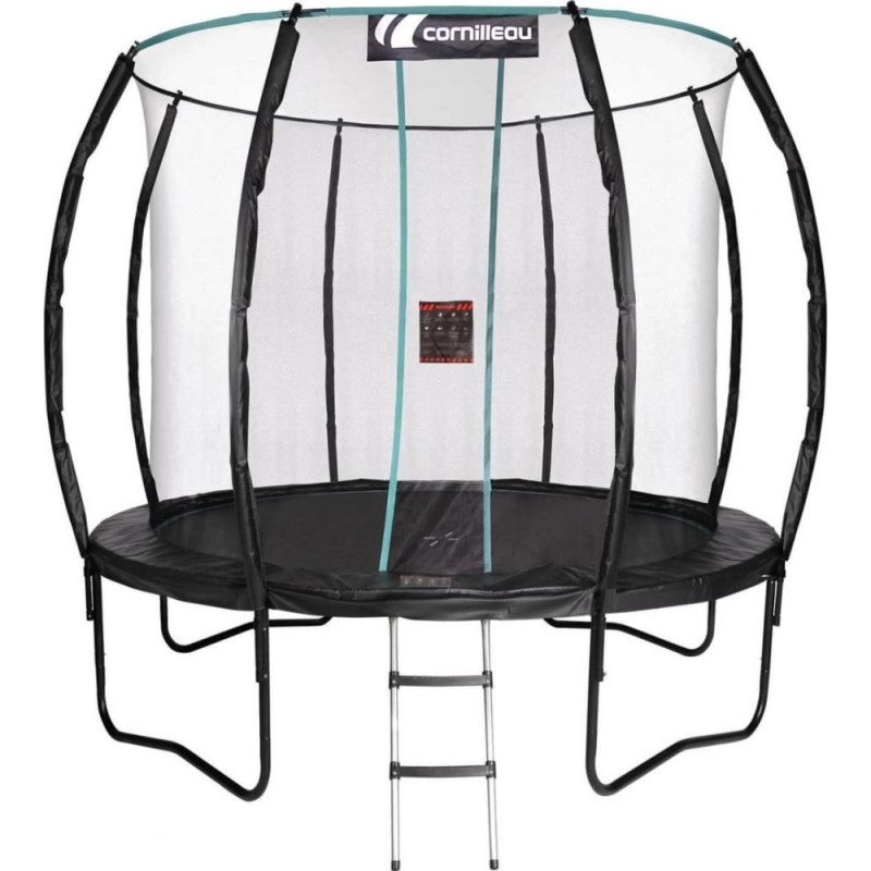 Cornilleau Trampolina ogrodowa Cornilleau Spring z siatką wewnętrzną 10 FT 305 cm