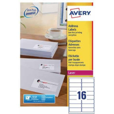 Avery Zweckform ETYK.ZF L7162 99,1X33,9 100 ARK./2400/ ETYKIETA - L7162-100