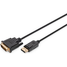 Assmann Kabel Assmann DisplayPort - DVI-D 3m czarny (AK-340306-030-S)