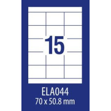 Avery Zweckform ETYK.ZF ECONOMY 70X50,8MM 044 100ARK ETYKIETA E100 ELA044 - ELA044