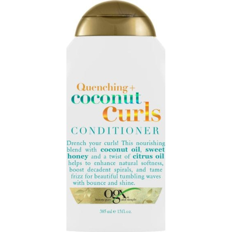 Organix Cosmetix Conditioner Quenching + Coconut Curls odżywka do włosów kręconych 385ml