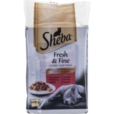 Sheba Fresh & Fine Mini Meat Dishes in Sauce 6 x 50g