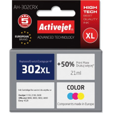 Activejet AH-302CRX ink for HP printer; HP 302XL F6U67AE replacement; Premium; 21 ml; color