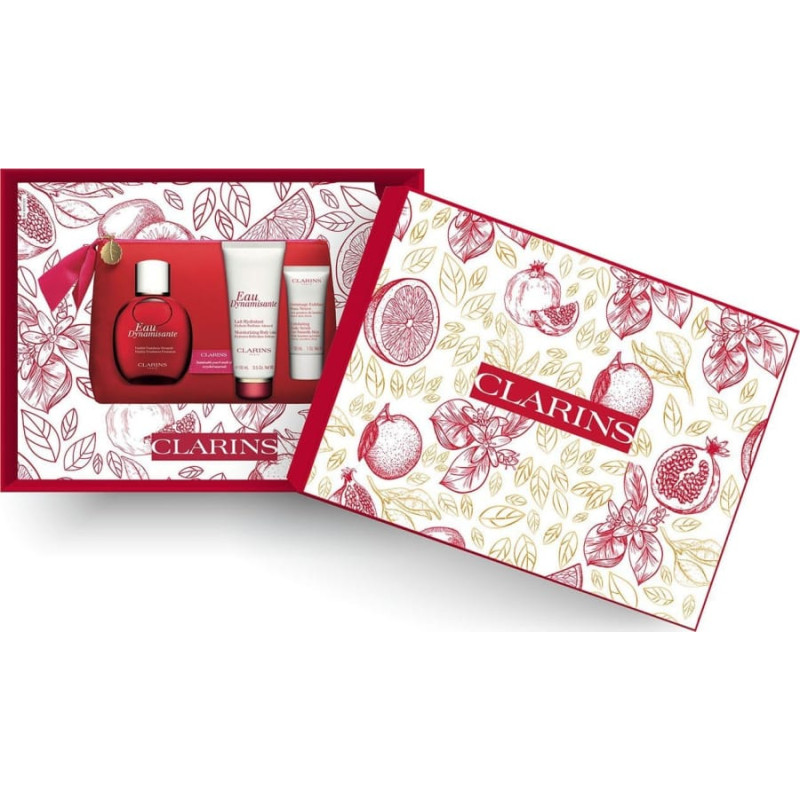 Clarins CLARINS SET (EAU DYNAMISANTE 100ML + EAU DYNAMISANTE BODY LOTION 100ML + EXFOLIATING BODY SCRUB 30ML)