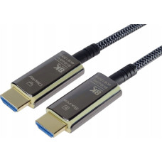 Premiumcord Kabel PremiumCord PremiumCord Ultra High Speed HDMI 2.1 optický fiber kabel 8K@60Hz,zlacené 20m