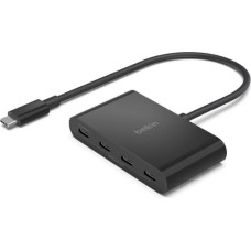 Belkin AVC018BTBK interface hub USB Type-C 10000 Mbit/s Black