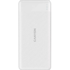 Canyon Powerbank Canyon Canyon Power bank PB-109, 10000mAh, PD 18W, QC 3.0 20W, Biały