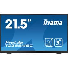 Iiyama Monitor iiyama Monitor 21.5 cala T2255MSC-B1 POJ.10PKT.IPS,HDMI,DP,2xUSB 3.0