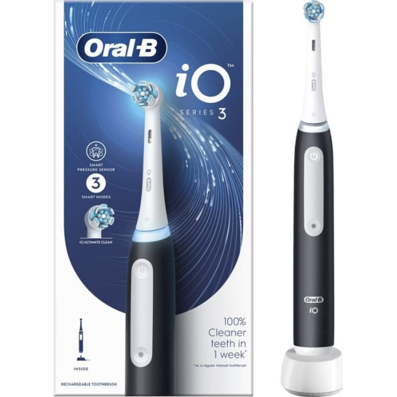 Oral-B Szczoteczka Oral-B Oral-B iO 3 Matte Black czarny