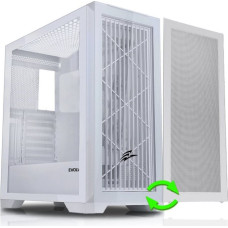 Evolveo Obudowa Evolveo EVOLVEO Ptero Q2W, 2x čelní panel - sklo /mřížka, case ATX, bílá