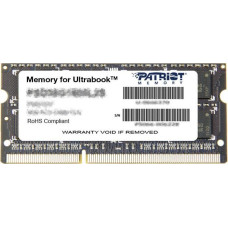 Patriot Pamięć do laptopa Patriot Signature, SODIMM, DDR3L, 8 GB, 1600 MHz, CL11 (PSD38G1600L2S)