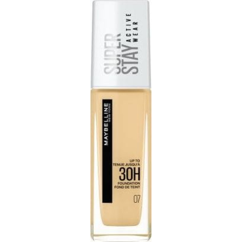 Maybelline Super Stay Active Wear długotrwały podkład do twarzy 07 Classic Nude 30 ml