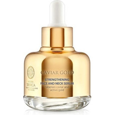 Natura Siberica Caviar Gold Strengthening Face And Neck Serum wzmacniające serum do twarzy i szyi 30ml