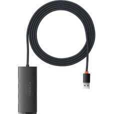 Baseus Hub 4w1 Baseus Lite Series USB do 4x USB 3.0 2m (czarny)