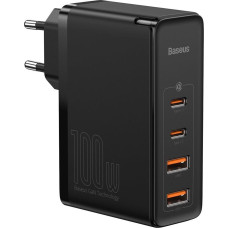 Baseus Ładowarka Baseus GaN2 Pro 2x USB-A 2x USB-C 3 A (BSU2726BLK)