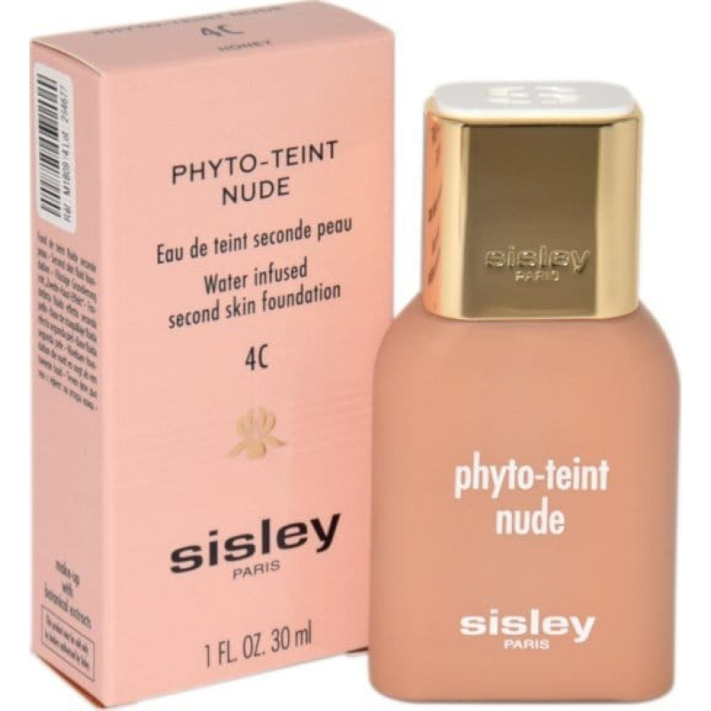 Sisley SISLEY PHYTO TEINT NUDE WATER INFUSED SECOND SKIN FOUNDATION 4C HONEY 30ML