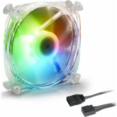 Sharkoon SHARK Disc PWM RGB Fan (transparent)