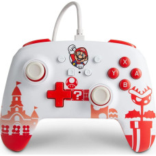 Powera Gamepad PowerA przewodowy Mario Red & White (1519186-01)