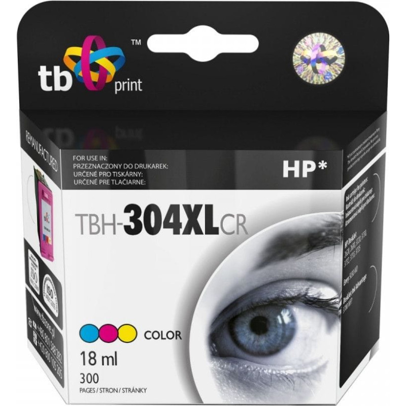 TB Tusz TB Tusz TBH-304XLCR / N9K07AE (Color)