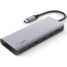 Belkin Stacja/replikator Belkin 7w1 USB-C (AVC009btSGY)