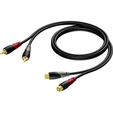 Procab Kabel Procab RCA (Cinch) x2 - RCA (Cinch) x2 1.5m czarny (CLA850/1.5)