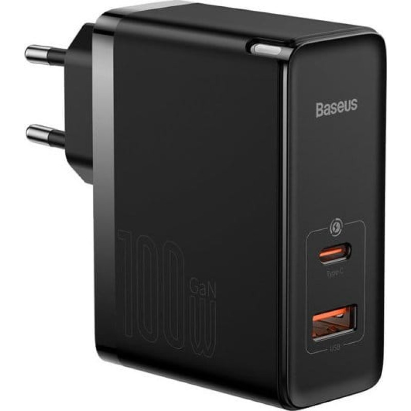 Baseus Ładowarka Baseus GaN5 Pro 1x USB-A 1x USB-C  (6932172608958)