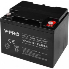 Volt VOLT AKUMULATOR AGM VPRO 12V 40 Ah VRLA BEZOBSŁUGOWY