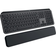 Logitech Klawiatura Logitech MX Keys S Bezprzewodowa Grafitowa US (920-011589)