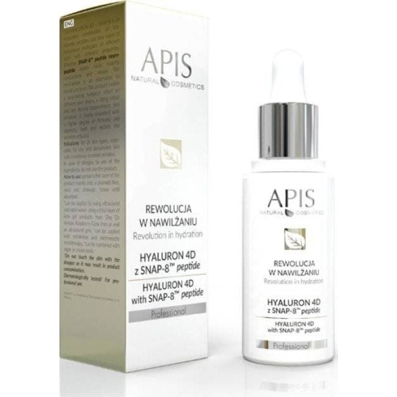 Apis APIS_Rewolucja W Nawilżaniu serum do twarzy Hyaluron 4D z Snap-8 peptide 30ml