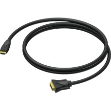 Procab Kabel Procab HDMI - DVI-D 3m czarny (CLV160/3)