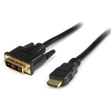 Startech Kabel StarTech HDMI - DVI-D 5m czarny (HDDVIMM5M)