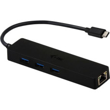 I-Tec HUB USB I-TEC 1x RJ-45  + 3x USB-A 3.0 (C31GL3SLIM)