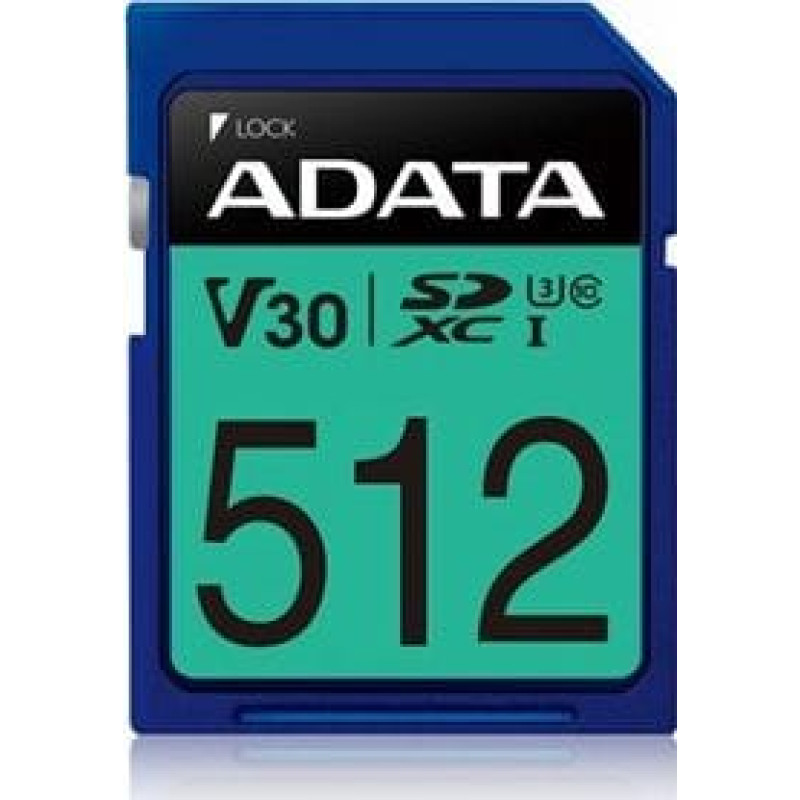 Adata Premier Pro 512 GB SDXC (UHS-I U3, Class 10, V30)