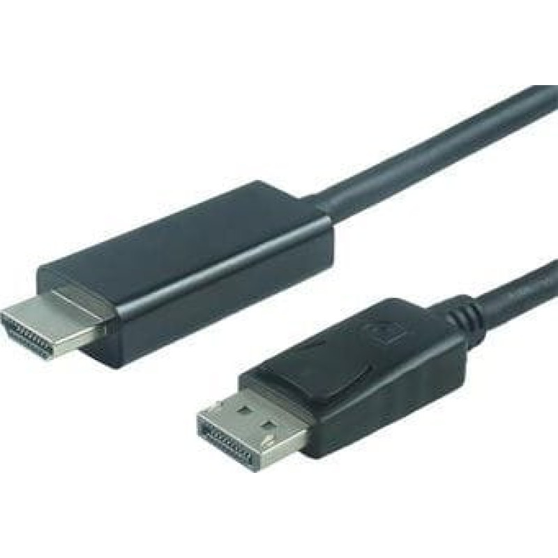 Premiumcord Kabel PremiumCord DisplayPort - HDMI 2m czarny (kportadk04-02)