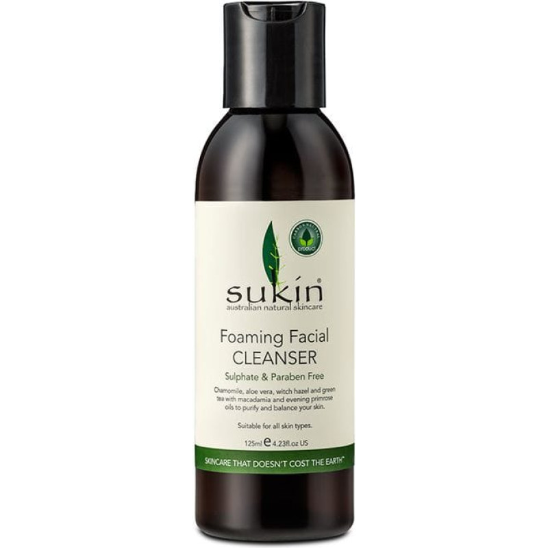 Sukin Foaming Facial Cleanser Oczyszczający żel do mycia twarzy 125ml