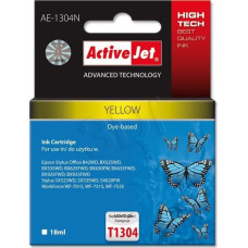 Activejet AE-1304N Epson Printer Ink, Compatible with Epson T1304;  Supreme;  18 ml;  yellow.