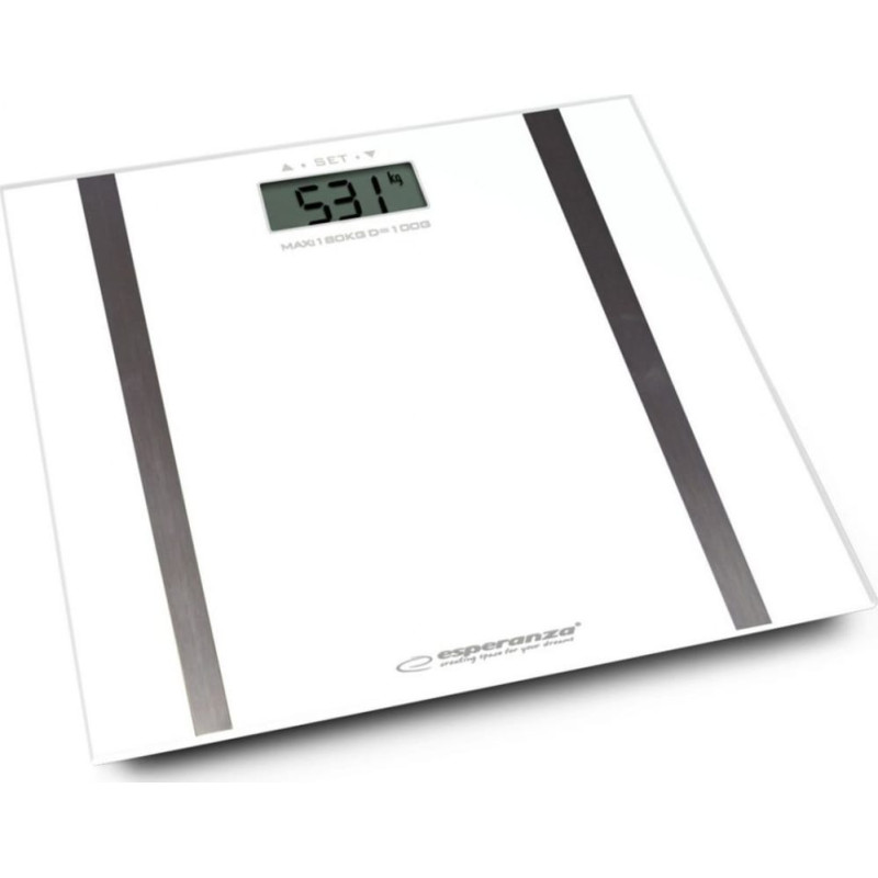 Esperanza Samba Electronic personal scale Rectangle White