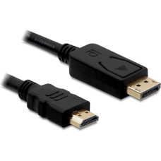 Delock Kabel Delock DisplayPort - HDMI 5m czarny (82441)