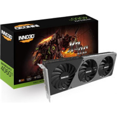 Inno3D GRAPHICS CARD INNO3D Geforce RTX 4060 TI X3 OC NVIDIA 8 GB GDDR6 DLSS 3