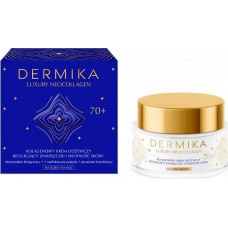 Dermika Dermika Luxury Neocollagen 70+ Kolagenowy Krem odżywczy redukujący zmarszczki i wiotkość skóry na dzień i noc 50ml