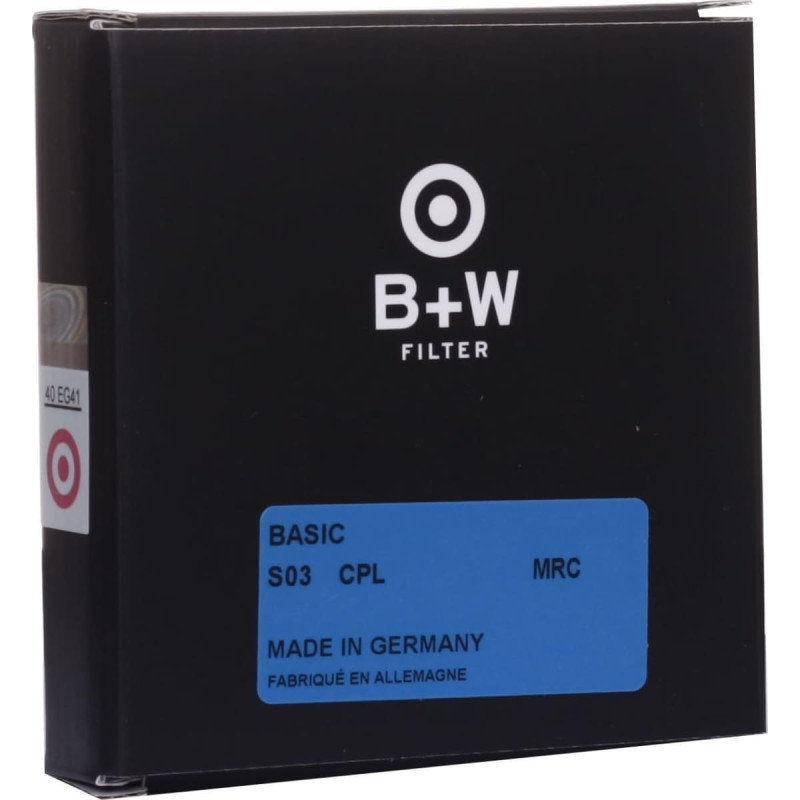 B+W Filtr B+W B+W Filter Basic Pol Circular MRC 82mm