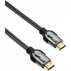 Akyga Kabel Akyga AKYGA Kabel HDMI AK-HD-15S ekranowany CU 48Gb/s 8K 60Hz 4K 120Hz ver. 2.1 1.5m