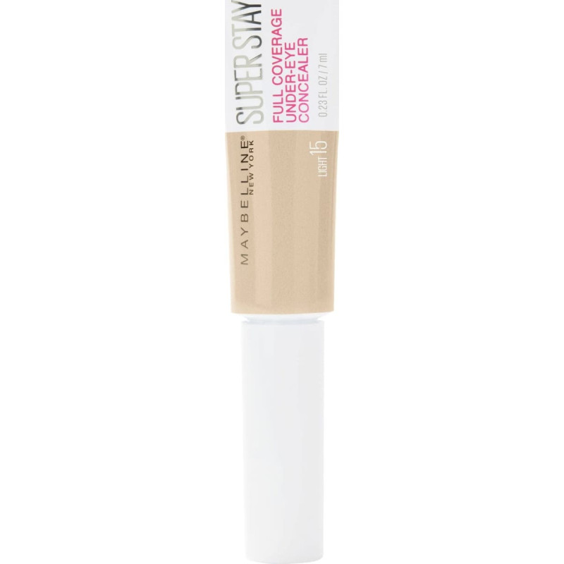 Maybelline Maybelline, SuperStay Full Coverage, Cream Concealer, 15, Beige Light, 6 ml For Women