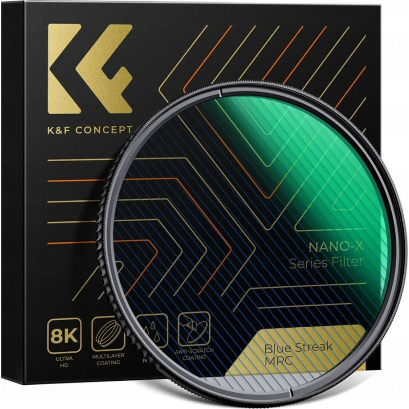 KF Filtr Kf Filtr Blue Streak Anamorficzny K&f Nano-x Mrc 67mm / Kf01.2099