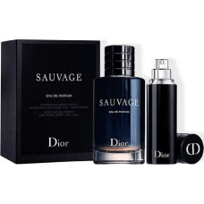 Dior Zestaw Christian Dior Sauvage woda perfumowana 100ml + woda perfumowana 10ml