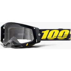 100 Bon 100% Gogle 100% RACECRAFT 2 ARBIS (Szyba Przezroczysta Anti-Fog, LT 88%-92% + 10 Zrywek) (NEW)