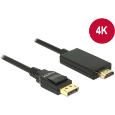 Delock Kabel Delock DisplayPort - HDMI 4m czarny (85319)